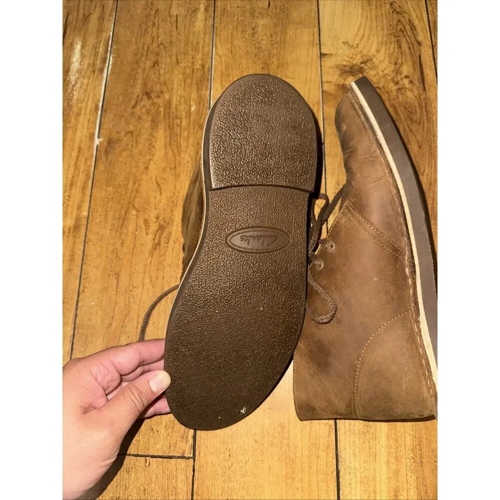 Clark’s Chocolate Brown Desert Boots 7.5 Style Code 15522
